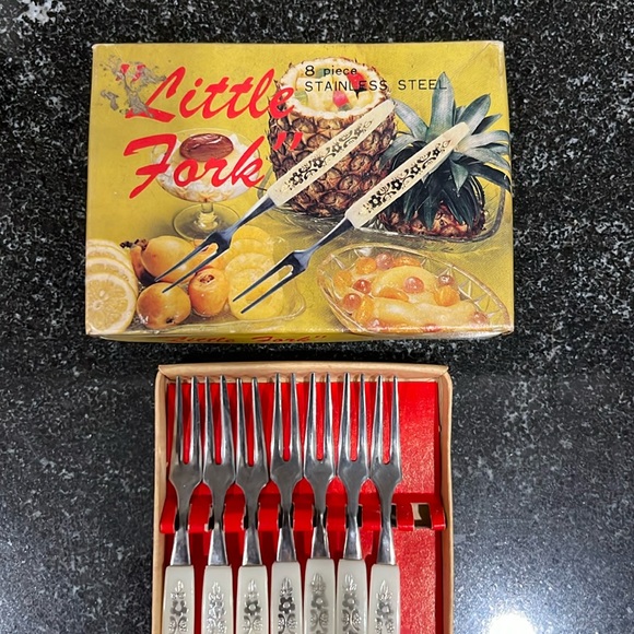 Dining Vintage 14 Piece Little Forks And Cocktail Knives Poshmark